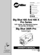 Miller BIG BLUE 400 X PRO SERIES Owner's manual