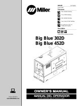 Miller BIG BLUE 452D Owner's manual