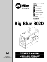 Miller BIG BLUE 302D (DEUTZ) Owner's manual