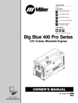 Miller BIG BLUE 400 PRO SERIES Owner's manual