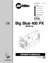 Miller Big Blue 400 PX Owner's manual