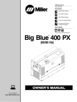 Miller Big Blue 400 PX Owner's manual