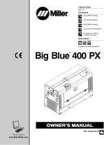 Miller Big Blue 400 PX Owner's manual