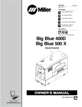 Miller Big Blue 500 X Owner's manual