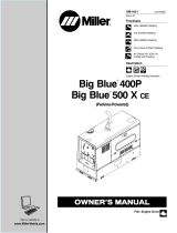Miller Big Blue 400P Owner's manual
