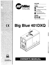Miller BIG BLUE 401DXQ CE Owner's manual