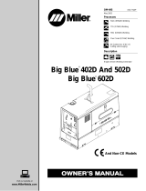 Miller Electric Big Blue 502D Owner's manual