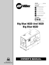 Miller BIG BLUE 502D (DEUTZ) Owner's manual