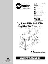Miller Big Blue 402D Owner's manual