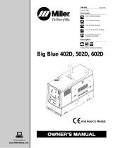 Miller BIG BLUE 502D (DEUTZ) Owner's manual
