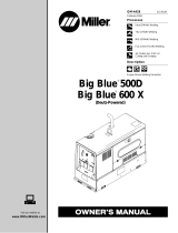Miller BIG BLUE 600 X (DEUTZ) Owner's manual