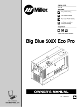 Miller MC150085E Owner's manual
