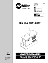 Miller Big Blue 502P User manual