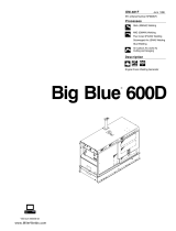 Miller Big Blue 600D Owner's manual