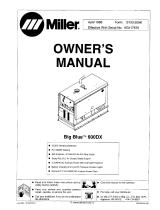Miller BIG BLUE 600DX Owner's manual