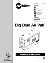 Miller BIG BLUE AIR PAK Owner's manual