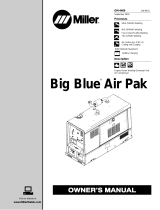 Miller BIG BLUE AIR PAK Owner's manual