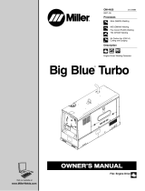 Miller BIG BLUE TURBO Owner's manual