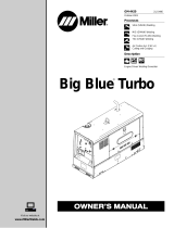 Miller BIG BLUE TURBO Owner's manual