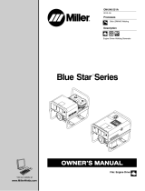 Miller BLUE STAR 185 DX Owner's manual