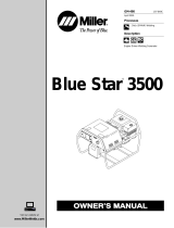 Miller BLUE STAR 3500 HONDA Owner's manual