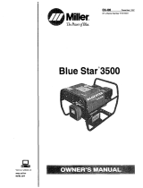 Miller BLUE STAR 3500 HONDA Owner's manual