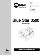 Miller BLUE STAR 3500 KOHLER Owner's manual