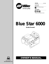 Miller BLUE STAR 6000 KOHLER Owner's manual