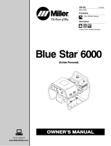 Miller BLUE STAR 6000 KOHLER Owner's manual