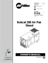 Miller BOBCAT 200 AIR PAK DIESEL Owner's manual