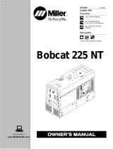 Miller BOBCAT 225 NT ONAN Owner's manual