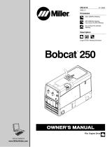 Miller BOBCAT 250 (KOHLER) (REAR ENGINE) Owner's manual