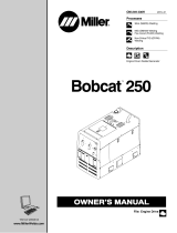 Miller BOBCAT 250 (KOHLER) (FRONT ENGINE) Owner's manual