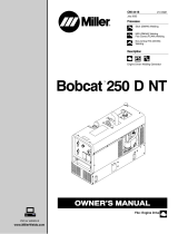 Miller BOBCAT 250 D NT Owner's manual
