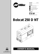 Miller BOBCAT 250 D NT Owner's manual