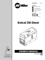 Miller Bobcat 250 Diesel Owner's manual