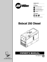 Miller Bobcat 250 Diesel Owner's manual