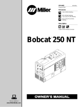 Miller BOBCAT 250 NT ONAN Owner's manual
