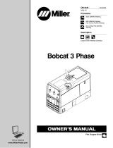 Miller BOBCAT 3 PHASE (REAR ENGINE) Owner's manual
