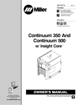 Miller CONTINUUM 500 Owner's manual