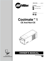 Miller Coolmate 1 Owner's manual