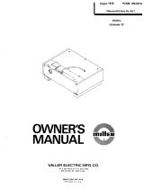 Miller COOLMATE 12 Owner's manual
