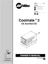Miller Coolmate 3 Owner's manual