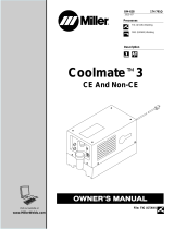 Miller Coolmate 3 Owner's manual