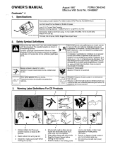 Miller KH469867 Owner's manual