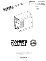 Miller JF865427 Owner's manual