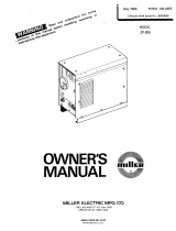 Miller JB539596 Owner's manual
