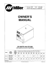 Miller KG295789 Owner's manual