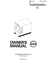 Miller JB467600 Owner's manual