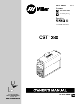 Miller CST 280 Owner's manual
